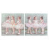 Фото #1 товара Картина DKD Home Decor 80 x 3 x 80 cm Балерина традиционный (2 штук)