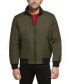 Фото #1 товара Men's Classic Zip-Front Ripstop Bomber Jacket