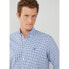 HACKETT Essential Poplin Chec long sleeve shirt