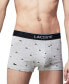 ფოტო #3 პროდუქტის Men's Casual Signature Crocodile Print Trunk Set, 3 Pack