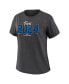 ფოტო #2 პროდუქტის Women's Charcoal 2024 MLB All-Star Game Boyfriend T-Shirt