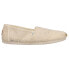 Фото #1 товара TOMS Alpargata Slip On Womens Off White Flats Casual 10017815T