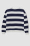 Свитшот Defacto Relax Fit Striped A1883ax23au