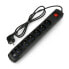 Power strip with protection Armac R8 black - 8 sockets - 1,5m