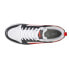Фото #4 товара Puma Rebound V6 Low Lace Up Mens Black, Red, White Sneakers Casual Shoes 392328