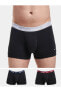 Фото #8 товара Erkek Nike Marka Logolu Elastik Bantlı Günlük Kullanıma Uygun Siyah Boxer 0000ke1008-c4r
