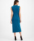 ფოტო #2 პროდუქტის Women's Sleeveless Ruched Bodycon Dress