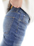 Фото #9 товара ASOS DESIGN skinny jeans in mid wash blue