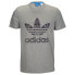 Фото #1 товара Adidas Originals Chicago Stacked Men's T-Shirt Heather-Black br8003