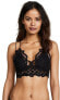 Free People 299346 Women's Adella Black Sheer Bralette Bra Size L