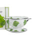 Фото #2 товара Lettuce Enamelware 2-Piece Giftboxed Colander