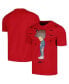 ფოტო #1 პროდუქტის Men's and Women's Red The Boondocks Huey Champion T-shirt