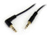 Фото #4 товара StarTech.com 6 ft Slim 3.5mm to Right Angle Stereo Audio Cable - M/M - 3.5mm - Male - 3.5mm - Male - 1.8 m - Black