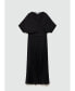 ფოტო #3 პროდუქტის Women's Pleated A-Line Dress