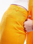 Фото #5 товара Topshop linen blend pelmet skirt in mango