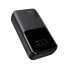 Фото #1 товара Powerbank 30W 10000mAh z wbudowanymi kablami iPhone Lightning i USB-C czarny