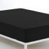 Fitted sheet Alexandra House Living Black 160 x 190/200 cm
