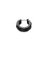 ფოტო #2 პროდუქტის Men's Black Stainless Steel Hoop Earring, DX1273001