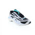 Фото #4 товара Reebok Zig Kinetica 2.5 Mens White Canvas Lace Up Athletic Running Shoes