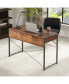Фото #1 товара 2-Drawer Home Office Desk with Steel Frame