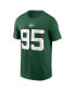 ფოტო #3 პროდუქტის Men's Quinnen Williams Green New York Jets Player Name and Number T-shirt