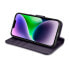 Фото #9 товара Чехол для смартфона ICARER с карманами iPhone 14 фиолетовый