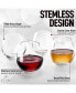 Фото #3 товара 4 Piece Stemless Wine Glasses Set - Perfect For Wine & Other Cocktails