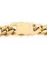 ფოტო #4 პროდუქტის Men's Heavy Curb Link Chain Bracelet