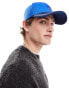 ASOS DESIGN baseball cap with embroidery in blue