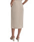 Women's Slit-Front Midi Pencil Skirt