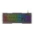 Фото #4 товара natec Genesis RHOD 400 RGB клавиатура USB QWERTY Международный американский стандарт Черный NKG-0993