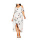 ფოტო #4 პროდუქტის Plus Size Lotus Lust Dress