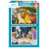 Фото #2 товара EDUCA 2x48 Pieces Disney Animals Lion King+Lady and the Tramp Puzzle