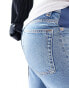 Фото #8 товара ASOS DESIGN Maternity dad jeans in mid blue