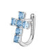 Stylish single earrings Fancy Cloud Light Blue FCL16