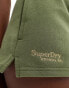 Фото #3 товара Superdry Essential logo shorts in olive khaki