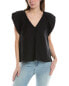 Фото #1 товара Velvet By Graham & Spencer Linen Top Women's