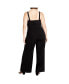 Фото #2 товара Plus Size Flaunt It Jumpsuit