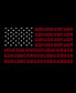 Фото #3 товара Men's Premium Blend Word Art USA Flag T-shirt
