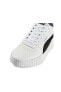 385849-07 Carina 2.0 Sneaker Unisex Spor Ayakkabı Beyaz-siyah