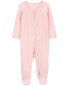 Фото #3 товара Пижама для сна и игр Carterʻs PurelySoft Baby Zip-Up