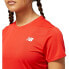 Фото #3 товара Футболка с коротким рукавом женская New Balance Accelerate Красная