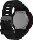 ფოტო #2 პროდუქტის Men's UFC Rumble Digital Black Polyurethane Strap 50mm Round Watch