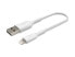 Фото #1 товара Belkin USB-A auf Lightning Kabel geflochten"Weiß USB-A auf Lightning 0,15m