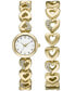 Фото #1 товара Часы и аксессуары Folio Женские наручные часы с золотым сплавом 22 мм Gift Set