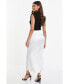 ფოტო #2 პროდუქტის Women's Satin Maxi Skirt