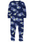 Фото #5 товара Toddler 1-Piece Race Car 100% Snug Fit Cotton Footie Pajamas 5T