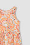 Фото #6 товара Платье Defacto Çocuk Patterned Sleeveless B4338A824SM