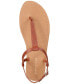 Фото #8 товара Women's Krisleyy T Strap Thong Flat Sandals, Created for Macy's