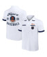 ფოტო #1 პროდუქტის Men's Darius Rucker Collection by White Detroit Tigers Bowling Button-Up Shirt